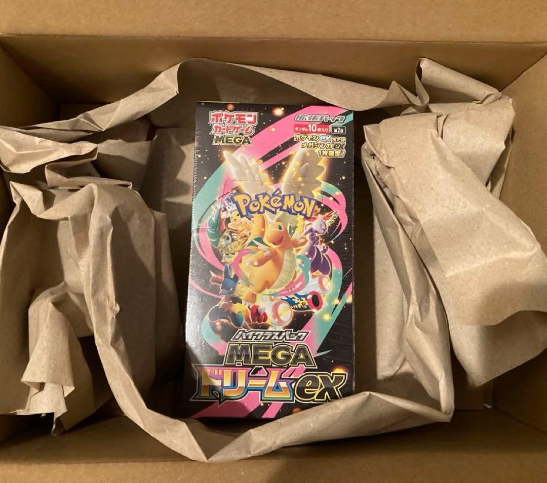 【新品未開封品】ポケモンカードゲーム MEGA ドリームEX 1BOX 楽天市場】【レビューで1パックプレゼント】MEGA ドリーム ex ポケモン