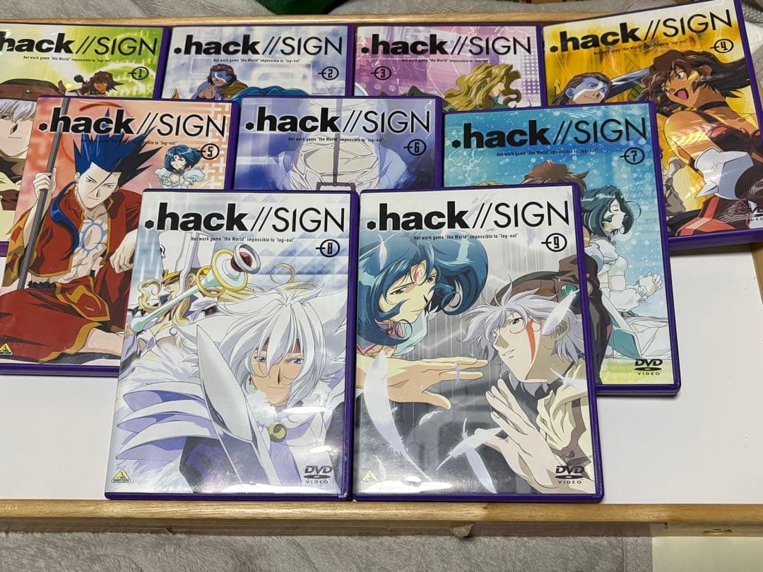 hack//SIGN 全9巻 DVDセット - メルカリ