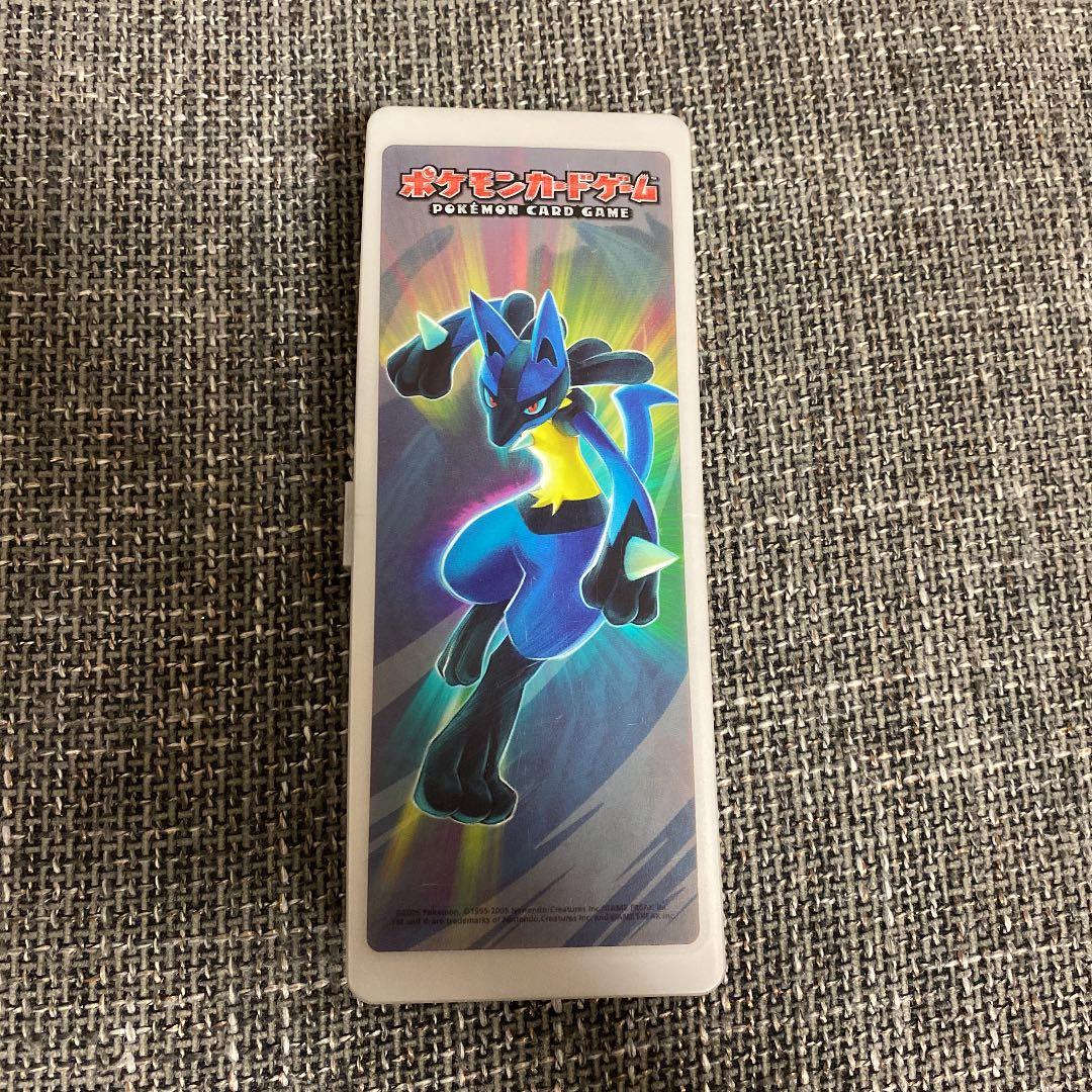 ポケモンカードゲーム オフィシャルダブルデッキケース 波導のルカリオ