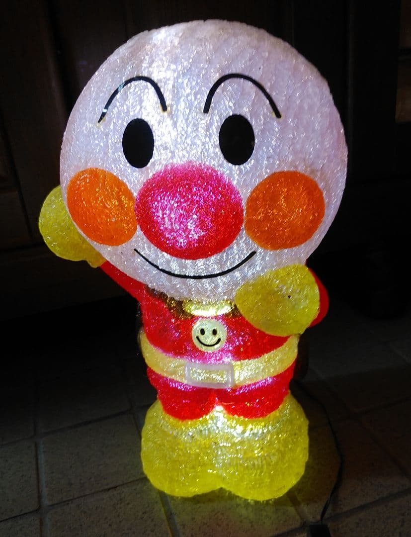 美品☆アンパンマンブリリアントライト Sサイズ イルミネーション 屋内