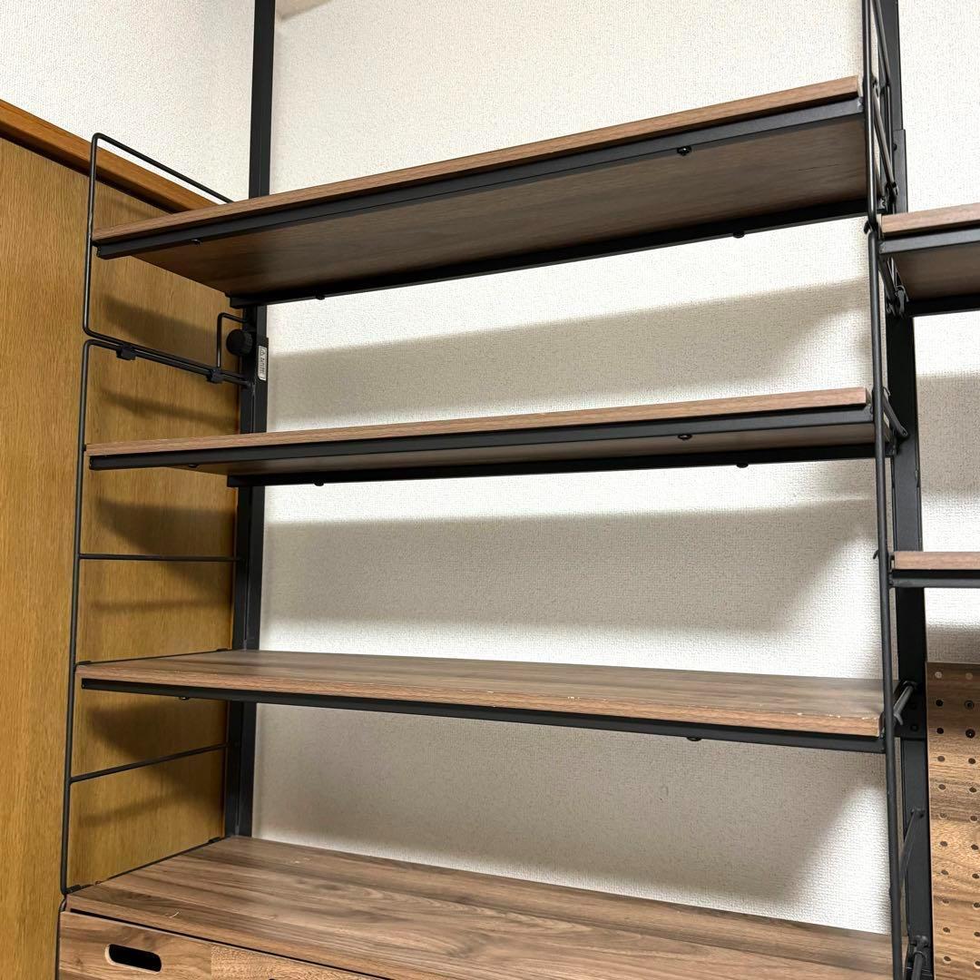 Nポルダ ミドルブラウン 幅80cm×2 幅60cm×1 3連結 - メルカリ