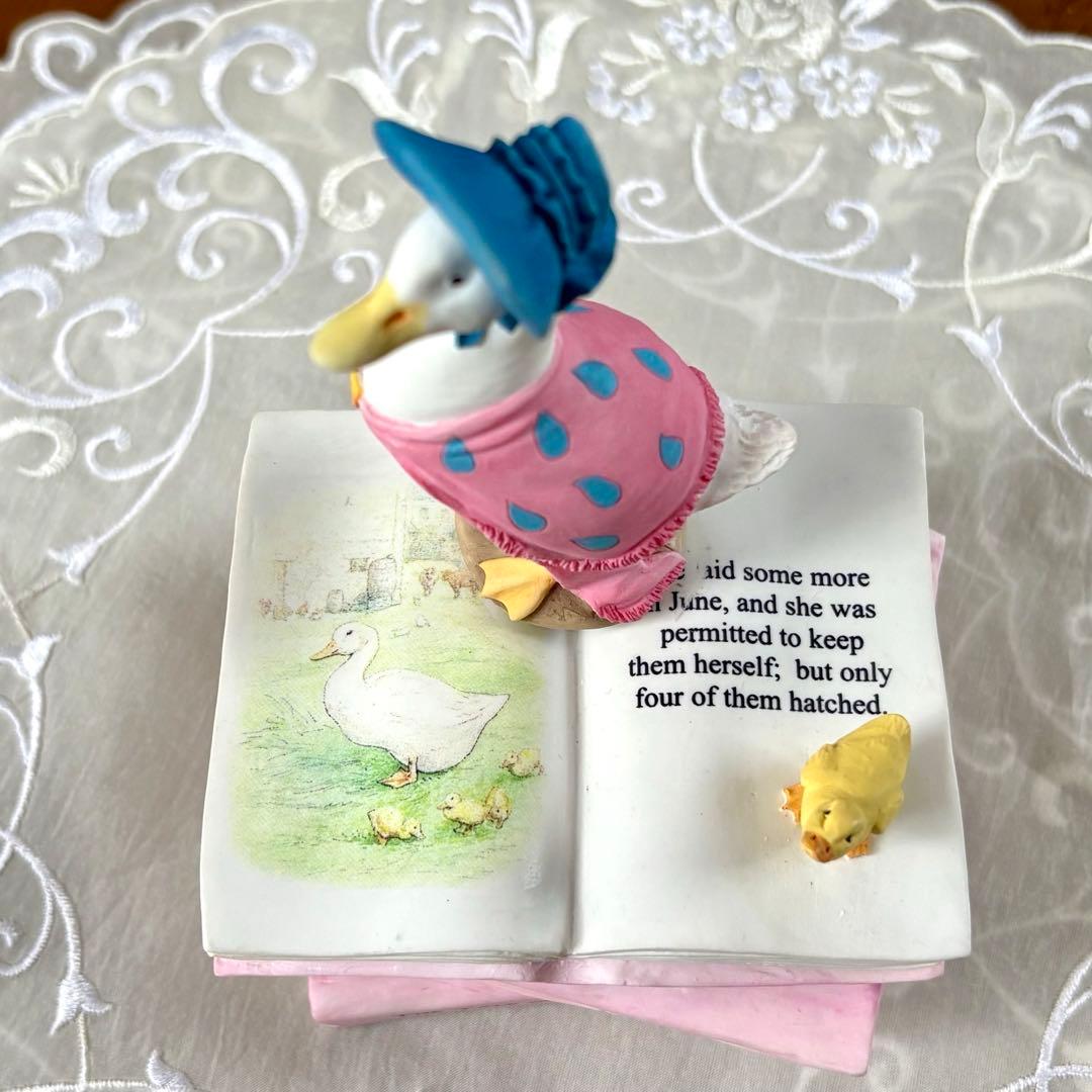 ボーダーファインアーツ・ピーターラビット ◇オルゴール【あひるの