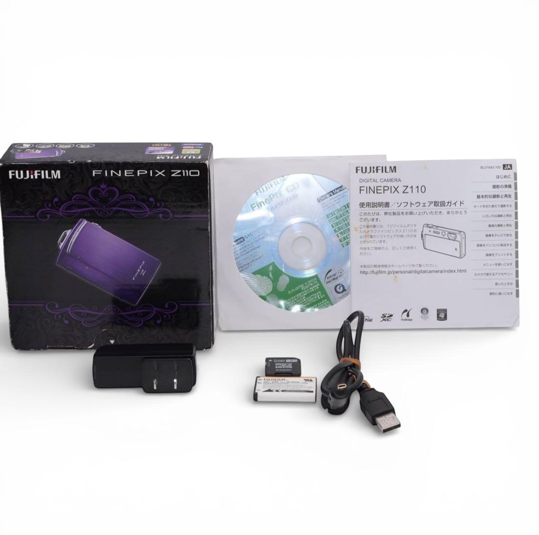 FUJIFILM／富士フイルム FINEPIX Z110 パープル 作例有 - メルカリ
