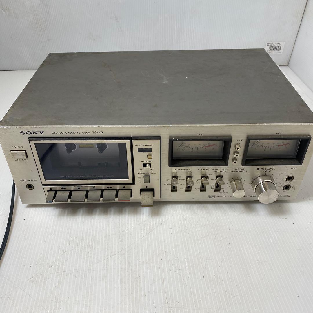 SONY TC-K5 ステレオカセットデッキ - メルカリ