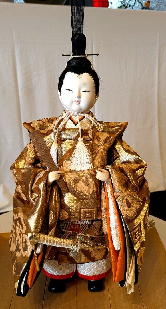 伝統的 雛人形セット 男雛 女雛 - メルカリ