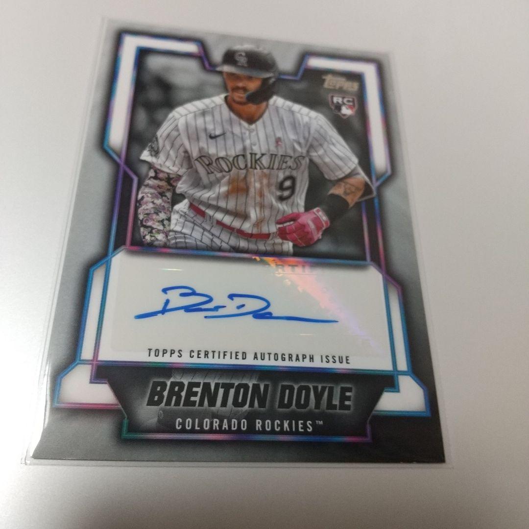 BRENTON DOYLE ルーキー RC 直筆サイン WBC MLB - メルカリ