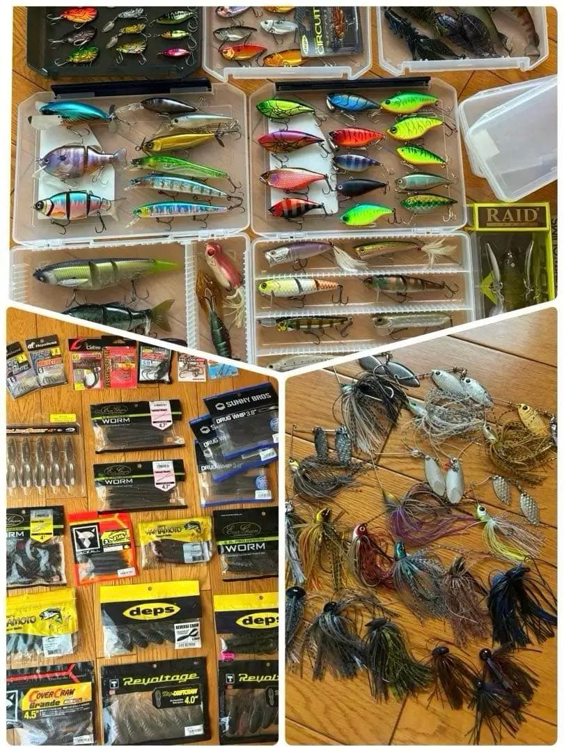 希少 廃盤 レア品あり バス釣り引退セット 【新品未使用】 2026年最新】Yahoo!オークション -バス釣り引退セットの中古品・新品