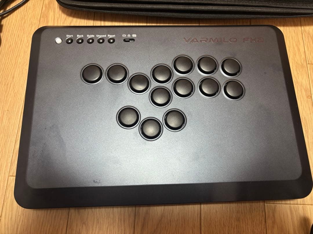 VARMILO FK2 Black ラピットトリガー レバーレスふもっふのおみせ VARMILO FK2(不屈) ブラック ラピッドトリガー搭載レバーレスアケコン