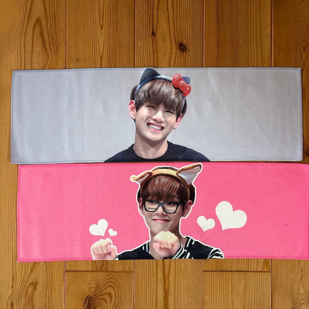 BTS テテ テヒョン スローガンタオル - メルカリ