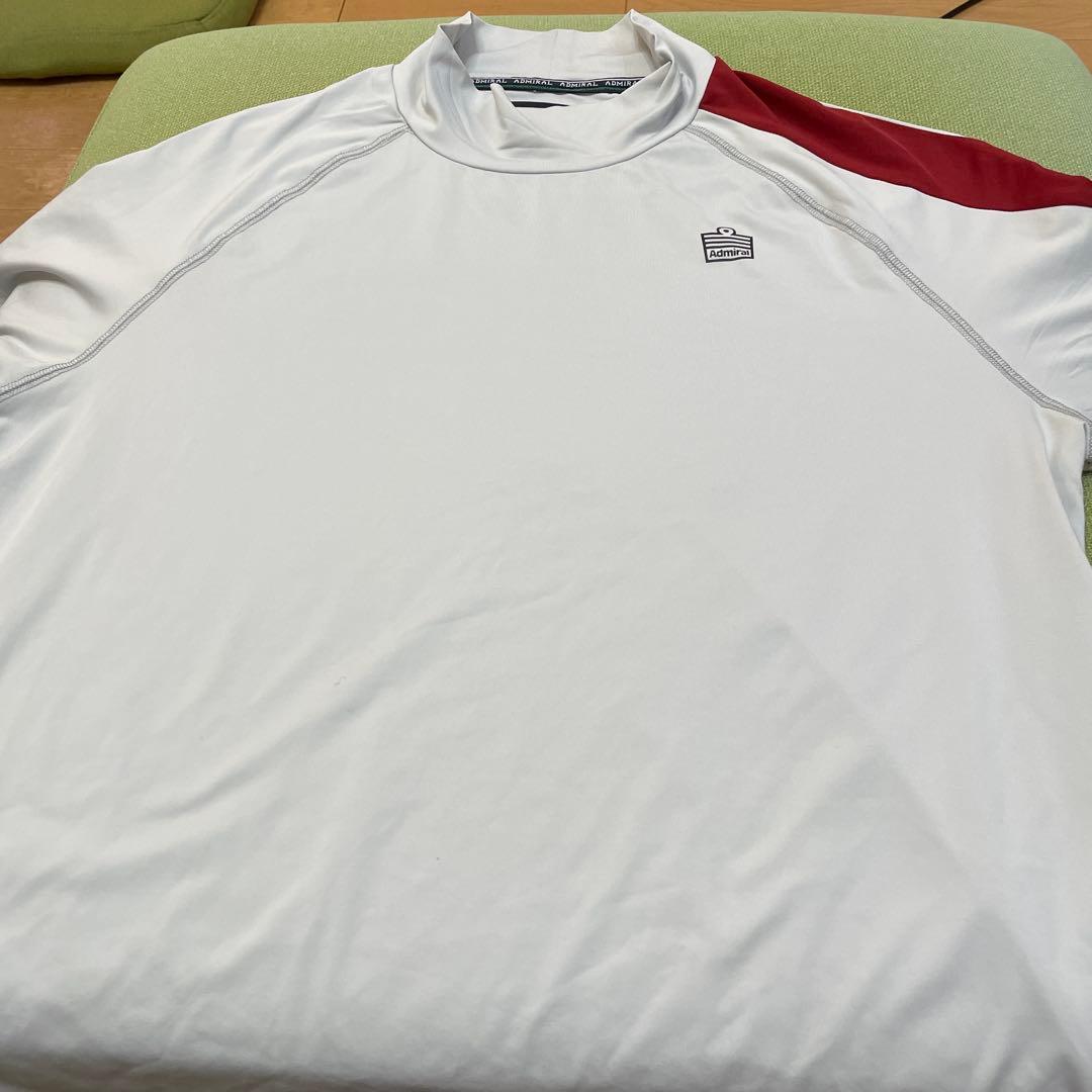 アドミラル　メンズL L ロングスリーブシャツ・パンツセット セットアップ 3点セット】防シワリラクシングワイドシャツ+天竺Tシャツ