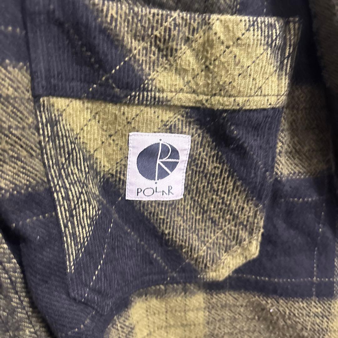 polar skate coジャケット 定価23210円 緑 チェックシャツ - メルカリ