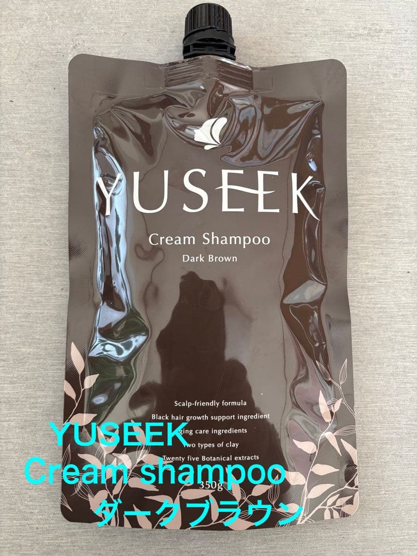 YUSEEK クリームシャンプー ダークブラウン - メルカリ