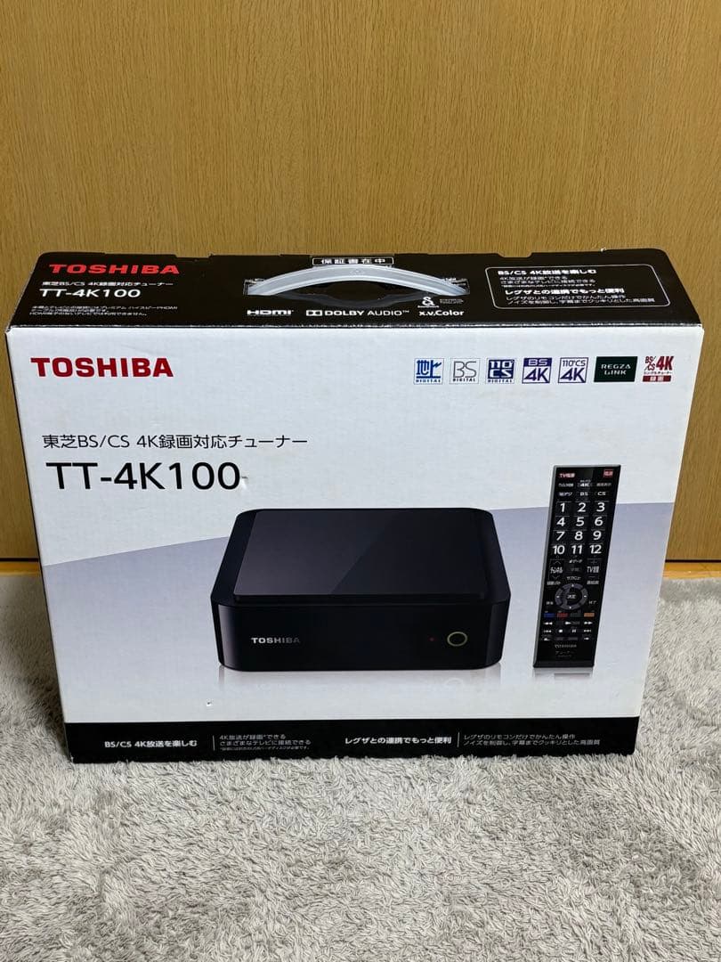 TOSHIBA TT-4K100 BS/CS 4K録画チューナー Amazon | 東芝 BS/CS 4K録画対応チューナー TT-4K100 | BS・CS