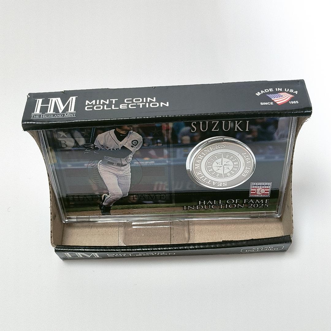 激レア【新品・輸入品】イチロー ハイランドミント 殿堂記念 シルバー