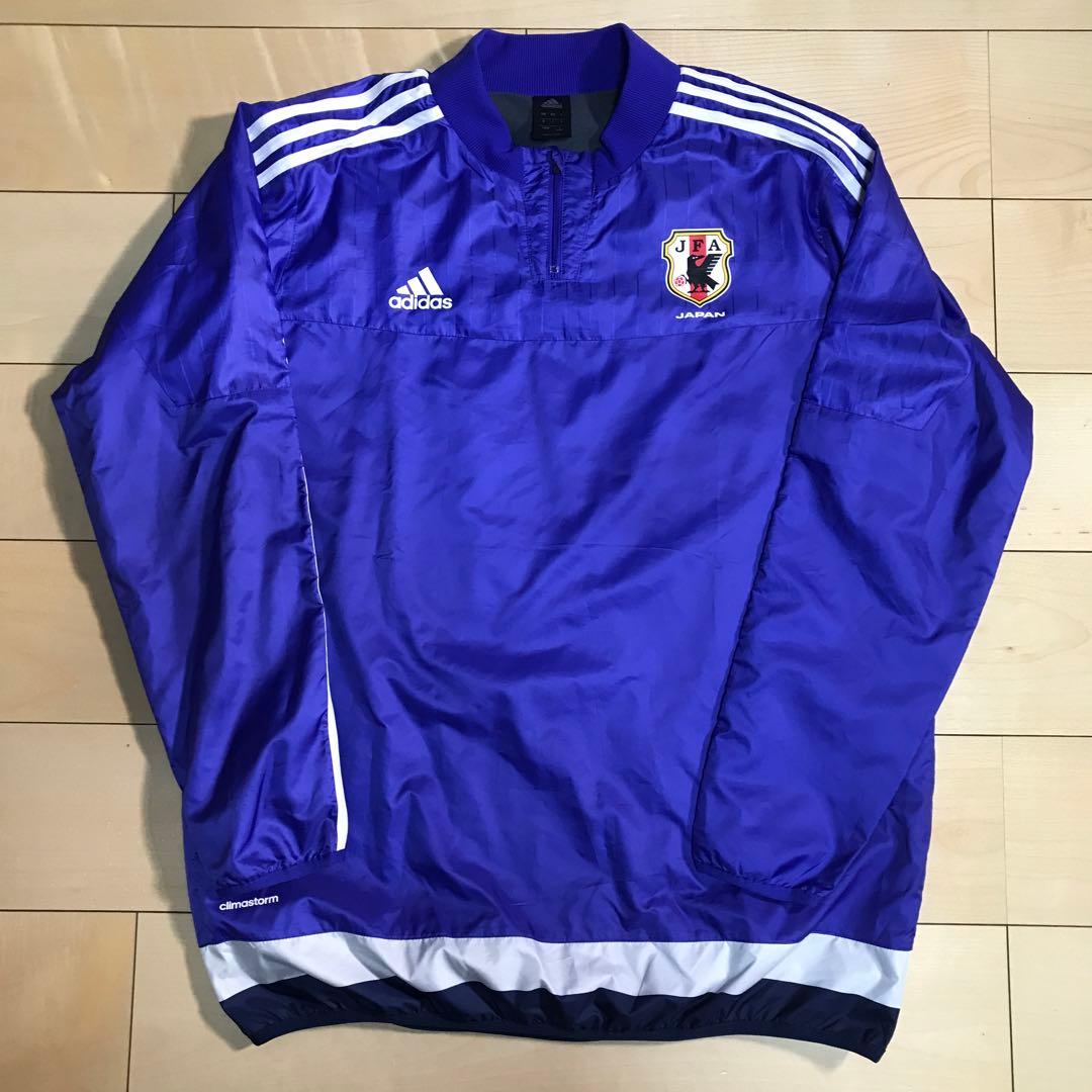 adidas アディダス 日本代表 ナイロンジャケット ピステ ハーフジップ