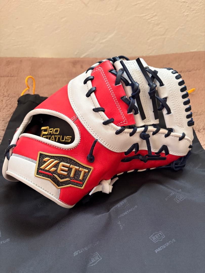 プロステイタス 軟式オーダー　ファーストミット ゼット（ZETT） プロステイタス PROSTATUS 軟式用ファーストミット