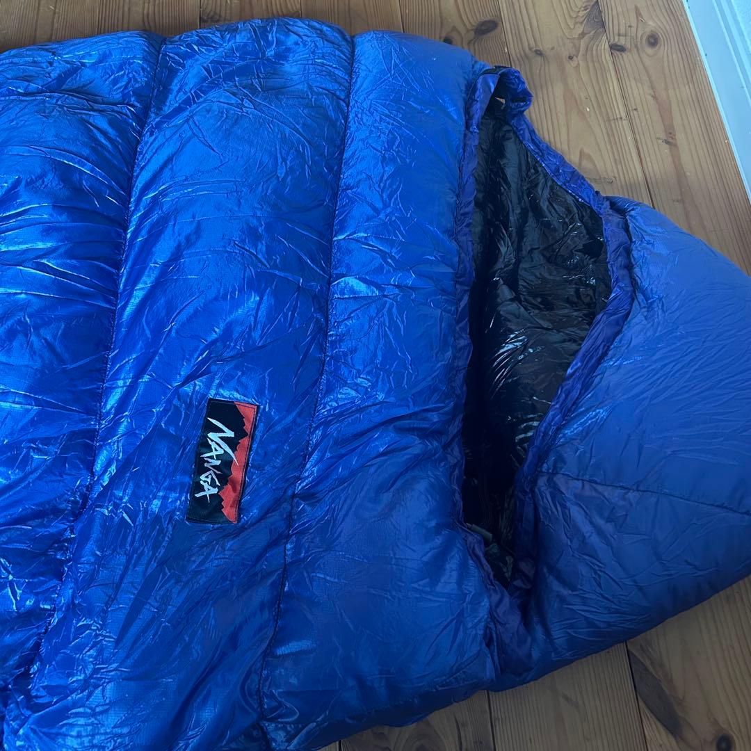 NANGA ナンガ ダウンシュラフ スウェル380DX ブルー - メルカリ