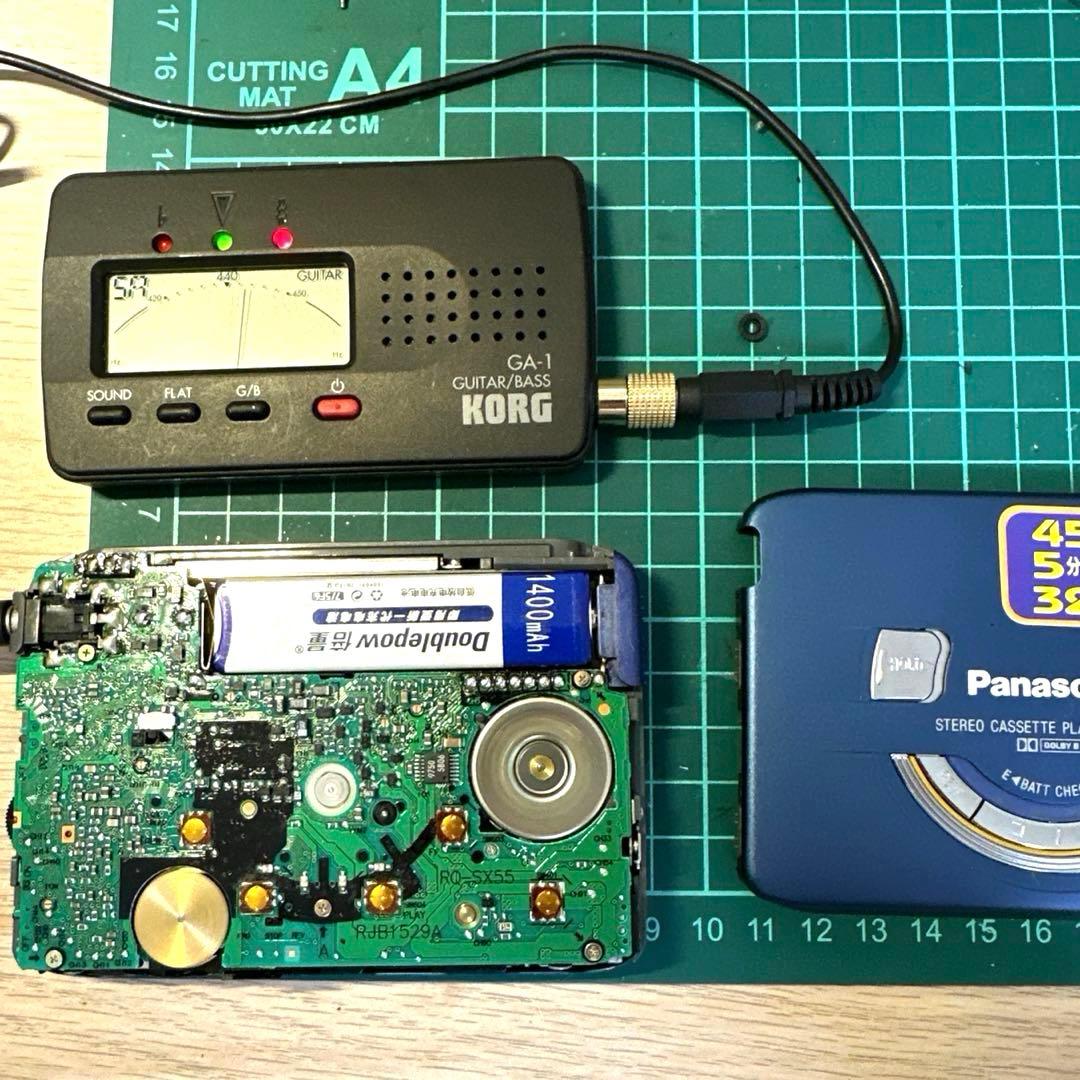 美品DE修復品】Panasonic カセットプレーヤー RQ-SX55 - メルカリ