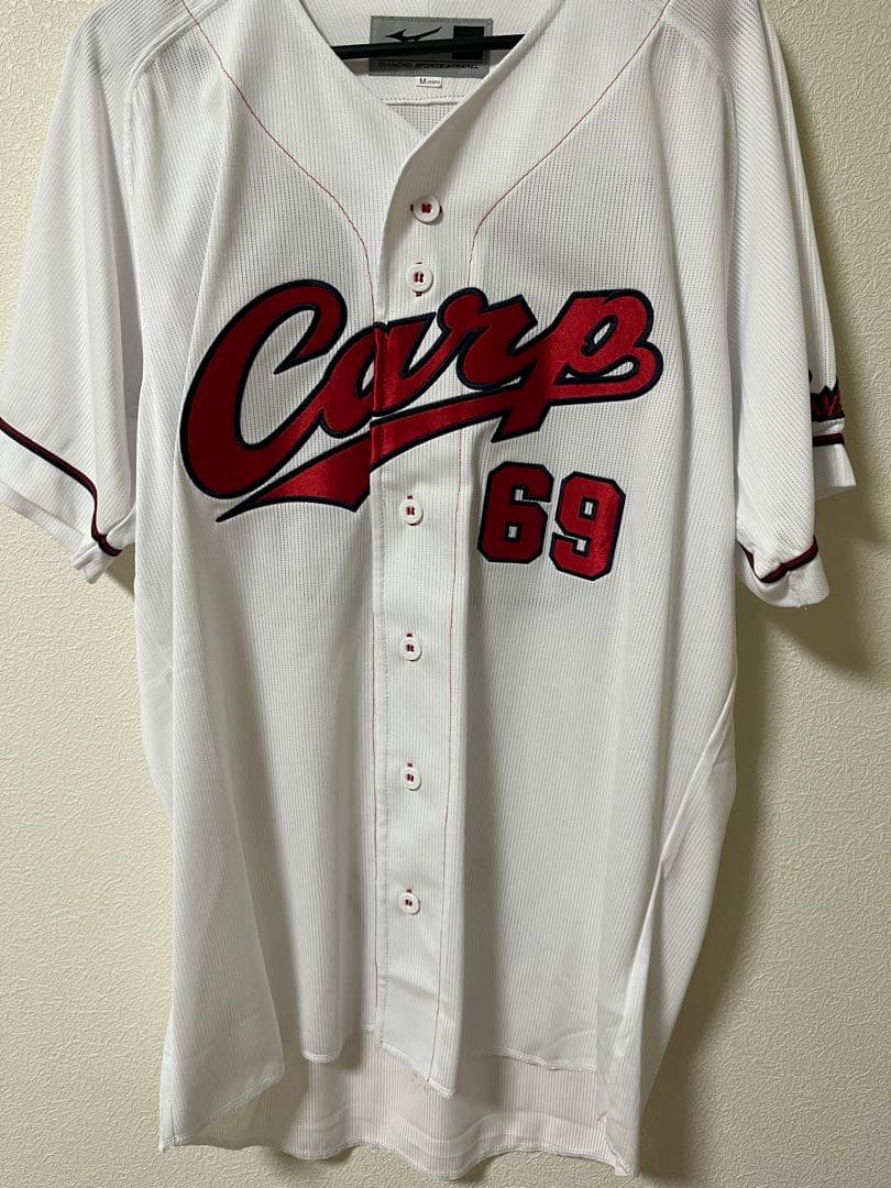 広島東洋カープ 羽月隆太郎 サイン入りユニフォーム Mサイズ - メルカリ