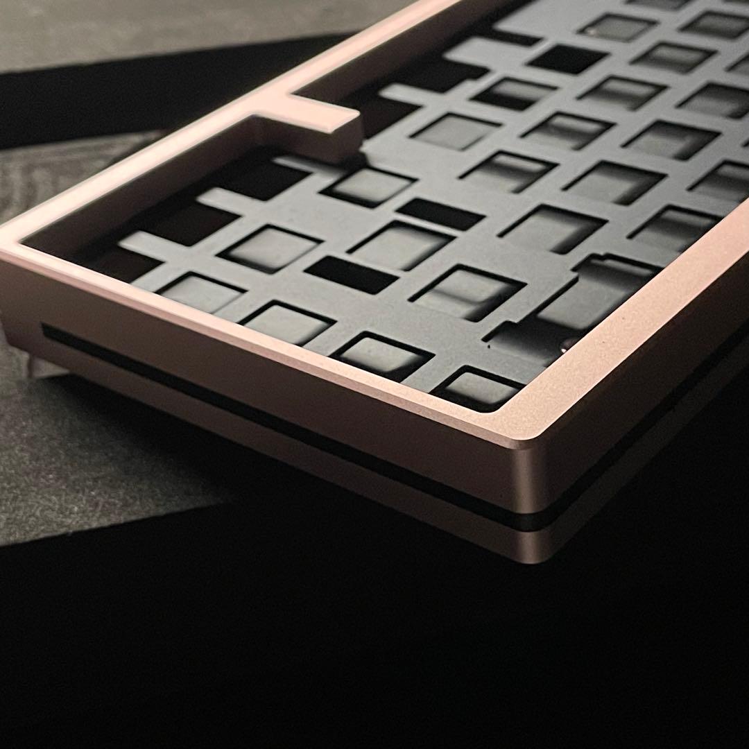 キーボード Keycult No.1/65 Rose Gold & Charcoal