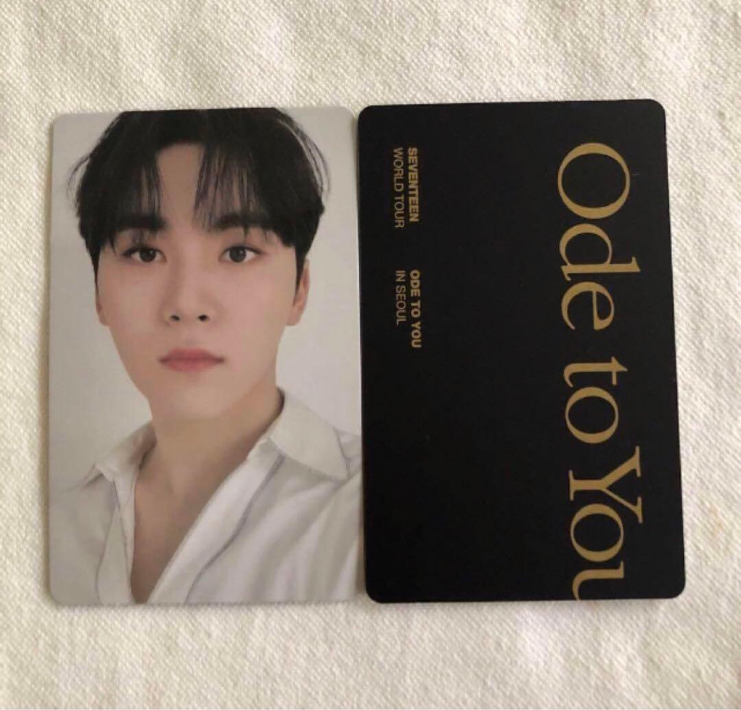 SEVENTEEN Ode to you inソウル トレカセット