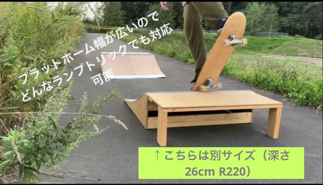 スケボー #ミニランプ 組み立てキット2台分 Sサイズpro skatepia製