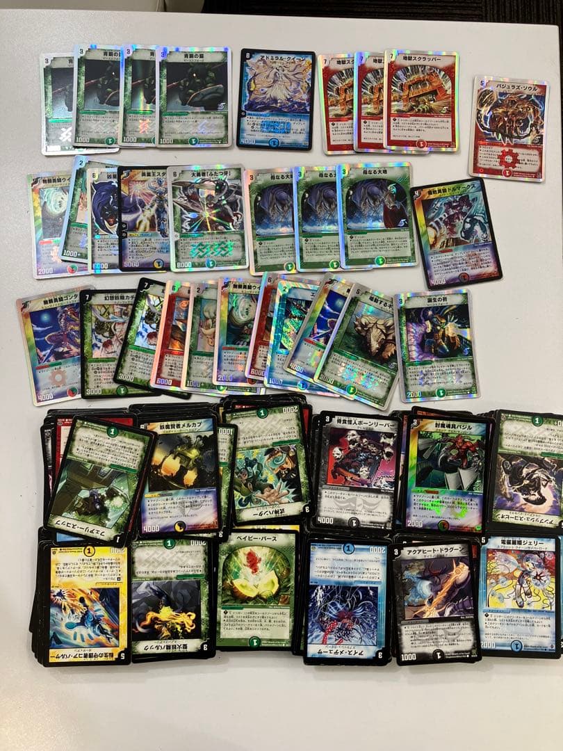 デュエルマスターズ　デュエマ 旧枠 初期 約600枚 まとめ売り 引退品　レア デュエマ 引退品 旧枠SR VRまとめ売り 1枚の通販 ま。（69764414） | magi
