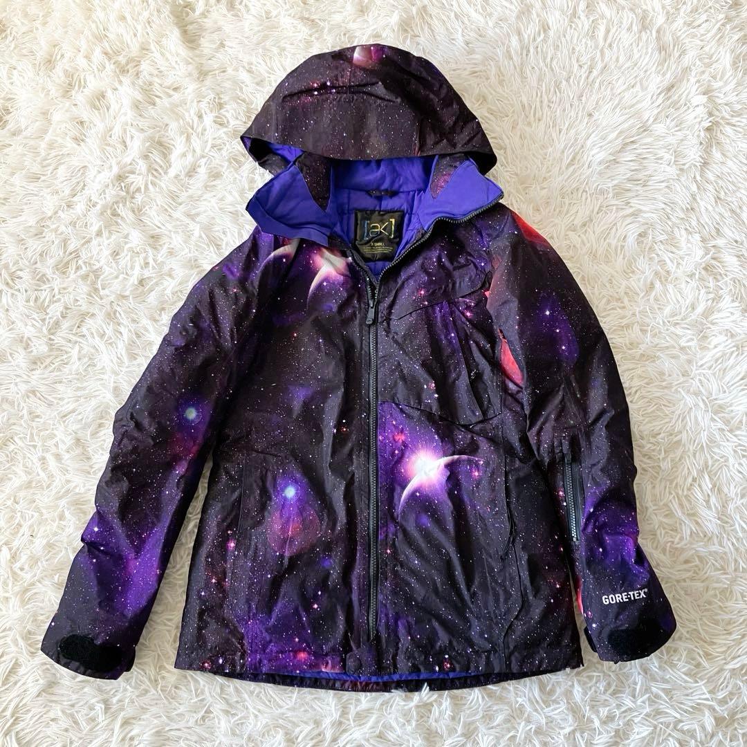 2i✨ak burton✨ゴアテックス スノボウェア 宇宙柄 レディースXS