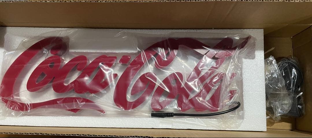 Y*I様 Coca-Cola LEDミニレタリングサイン PJ-LED03【未開 楽天市場】コカコーラブランド 「ミニ レタリング LEDサイン」 PJ