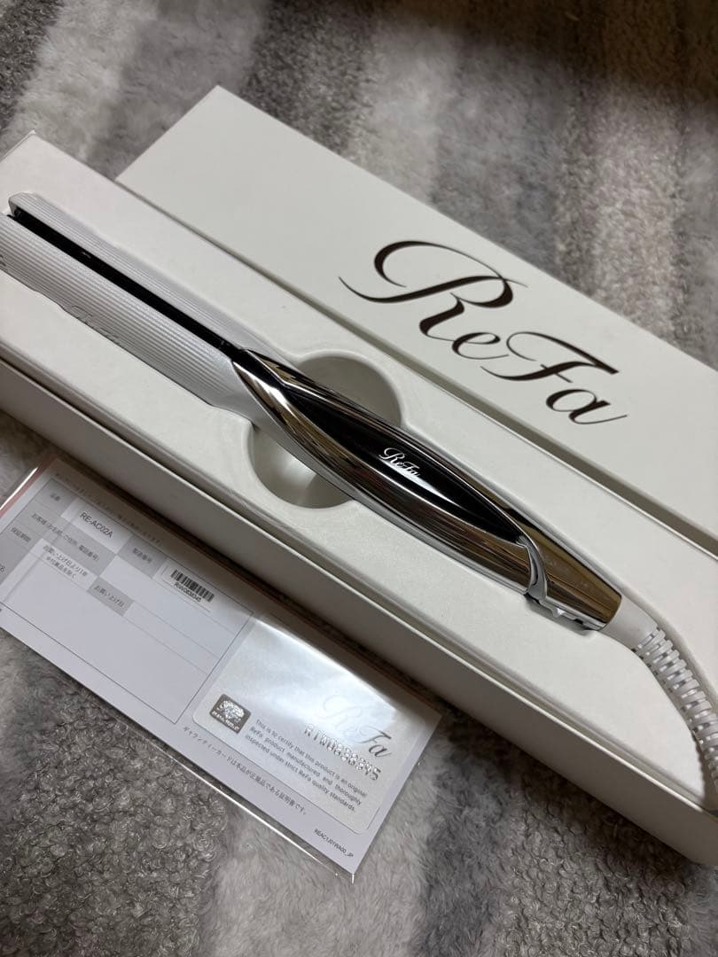 ReFa ストレートヘアアイロン RE-A020A ReFa（リファ） ストレートアイロン プロ 選べるカラー ホワイト RE-AT