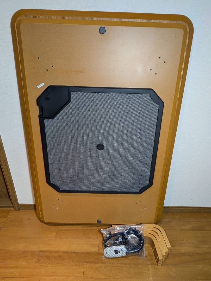 《送料込》無印 長方形こたつ 曲木脚フラットヒーター タモ材 暖房器具MUJI