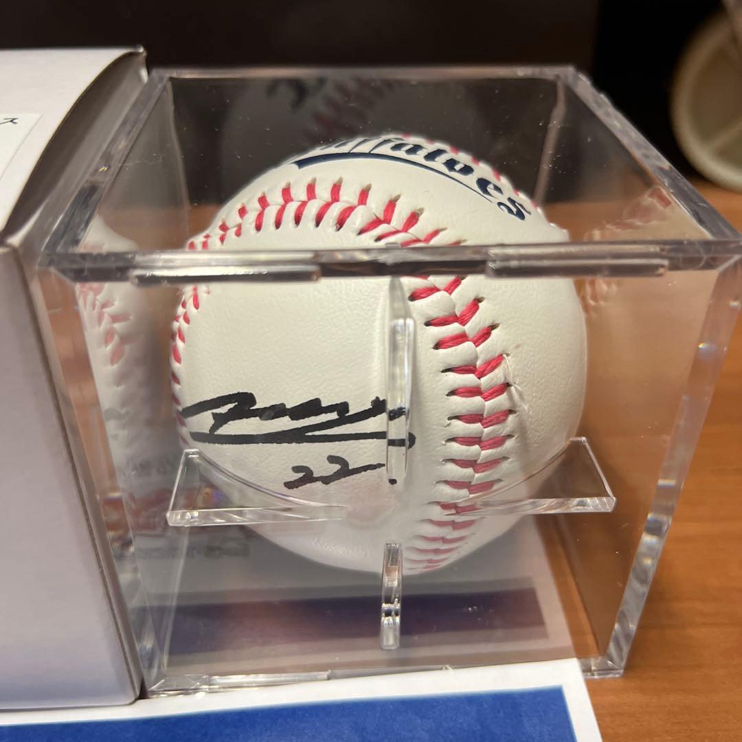 九里亜蓮選手 非売品サインボール 2025年 オリックス - メルカリ