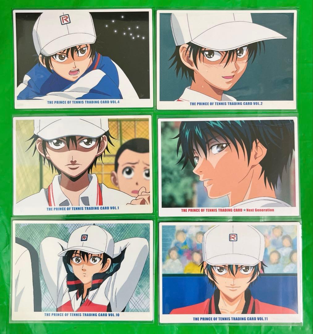 テニスの王子様 越前リョーマ トレカ 6枚 テニプリ 1.2.4.10.11弾