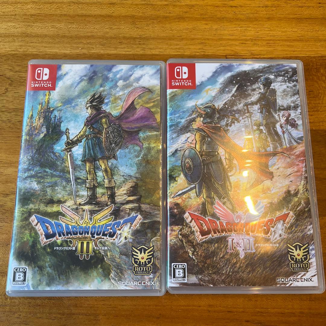 ドラゴンクエスト1&2　ドラゴンクエスト3　switch Nintendo Switch メール便配送 ドラゴンクエストIII そして伝説へ