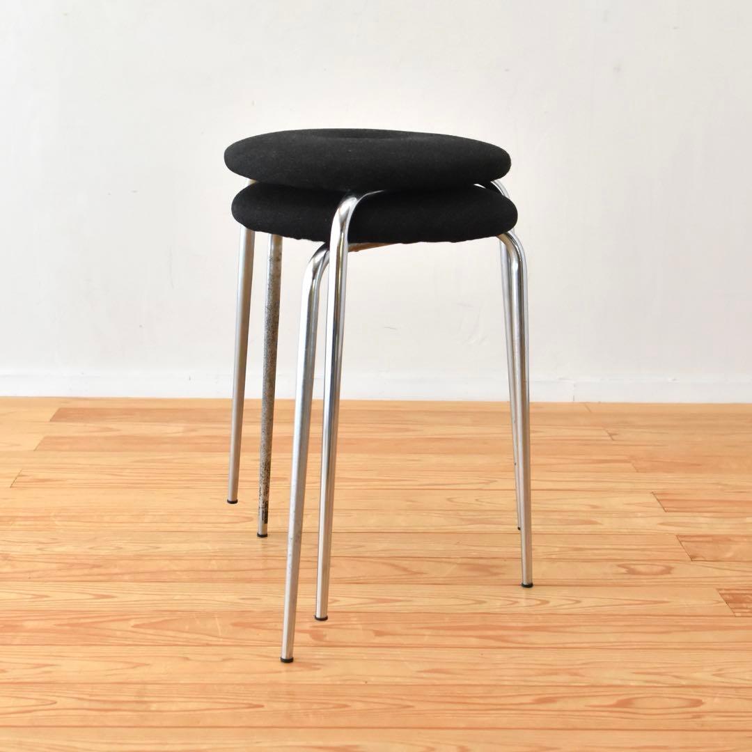 stool 2脚set 丸椅子　リングスツール　3本脚 楽天市場】北欧風 三本脚 木製 スツール 3本脚 直径33cm 丸椅子 イス