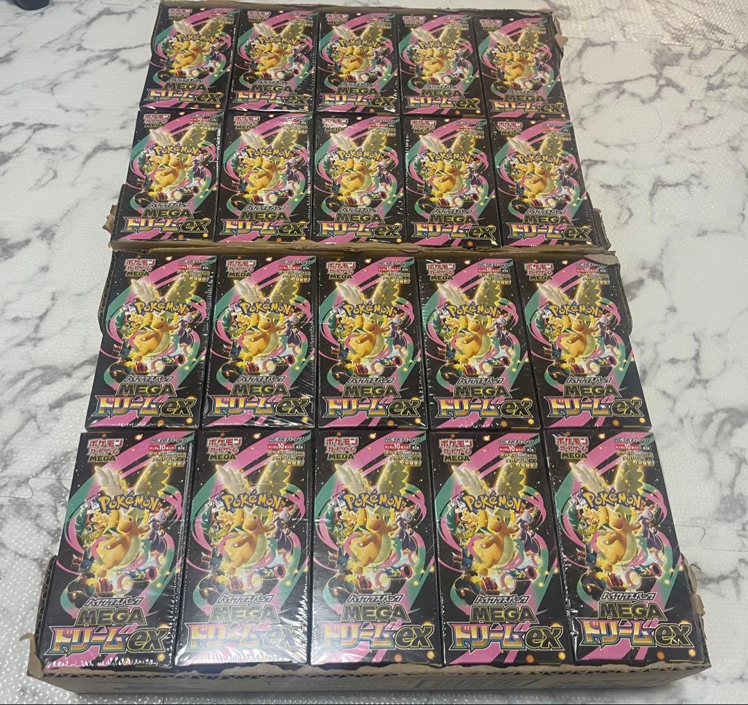 ポケモンカードハイクラスパック MEGAドリームex 40BOXシュリンク付き ポケモンカードゲーム ハイクラスパック メガドリームex MEGA BOX