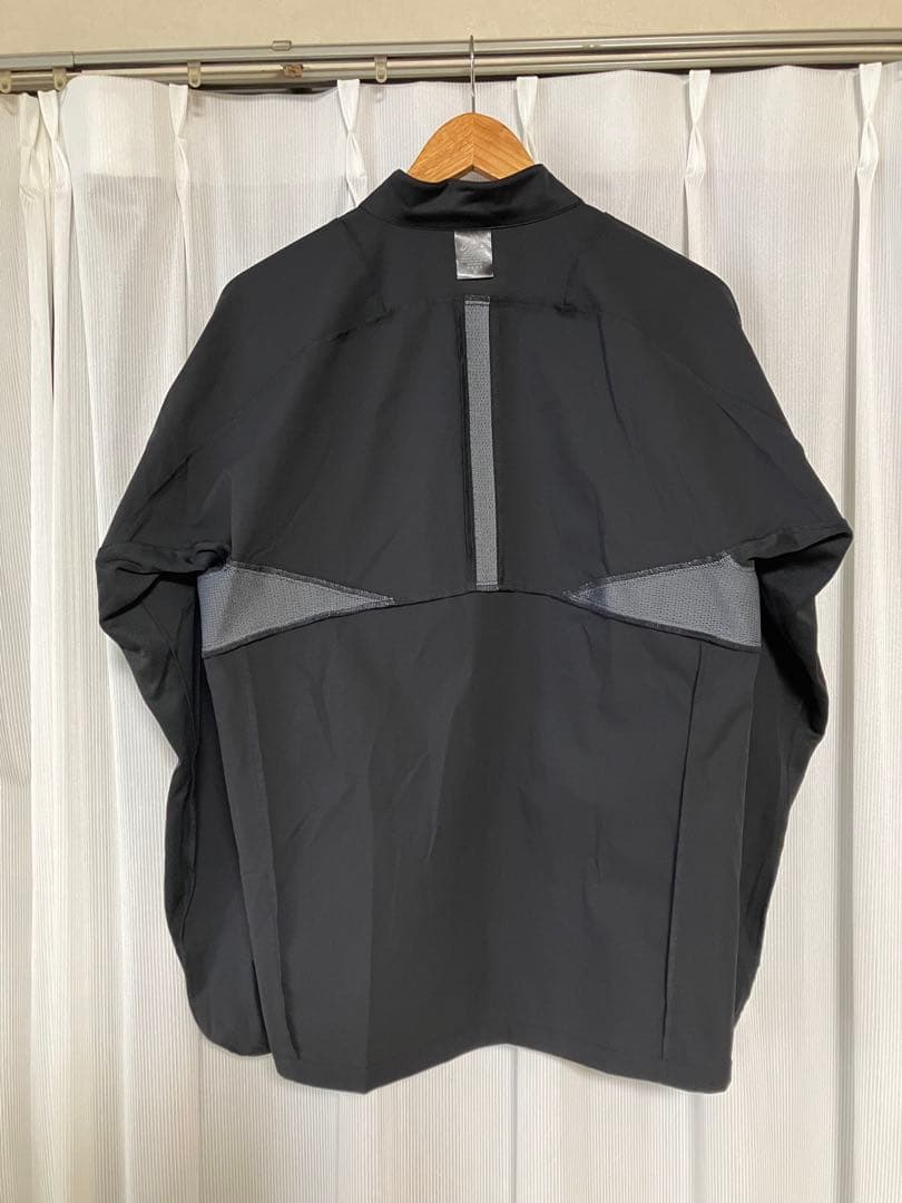 美品 アシックス ACTIBREEZEウーブンジャケット L 黒 SEIKOレア - メルカリ