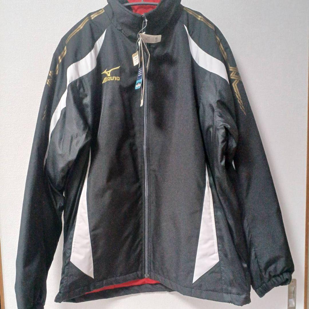 新品未使用】ミズノ ブレスサーモ ウィンドブレーカー L ブラック