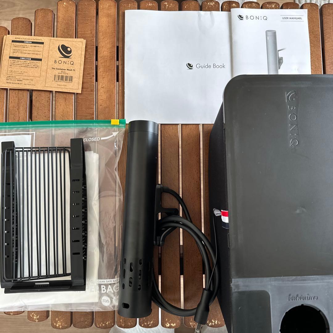 低温調理スターターセット BONIQ 3.0 ボニーク ブラック 7L - メルカリ