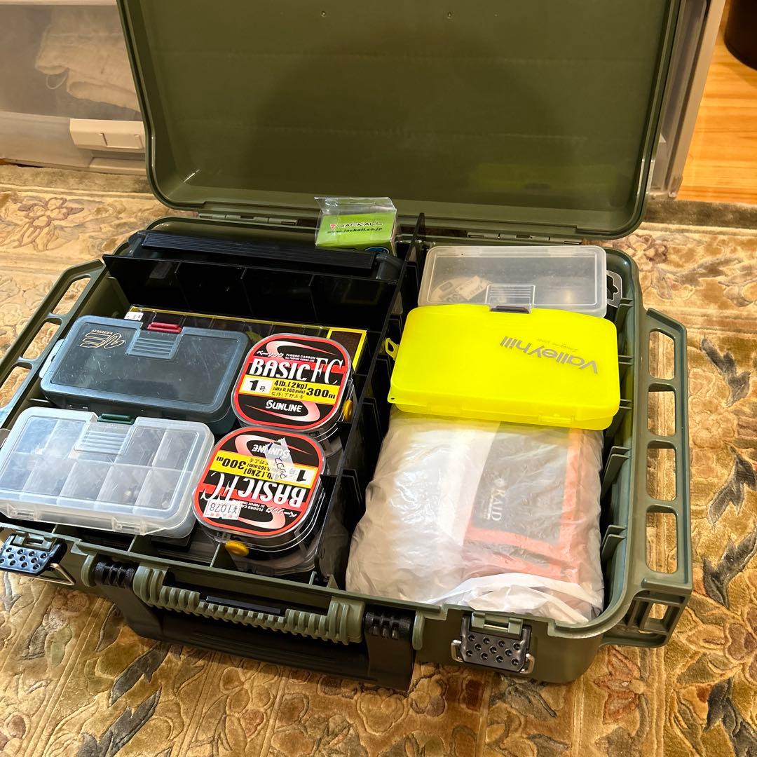 バス釣り引退セットタックルボックス