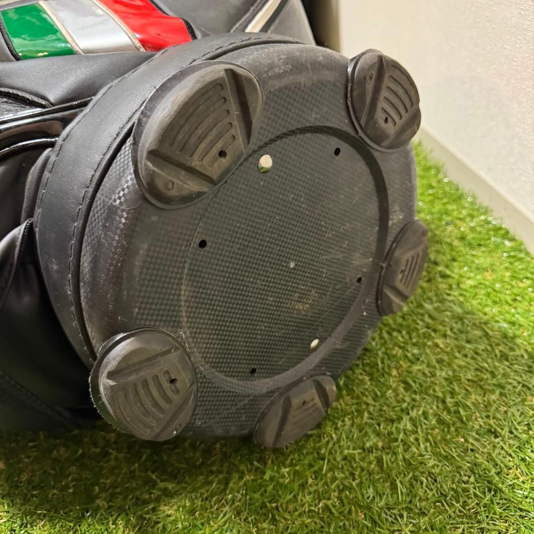 Kappa カッパ キャディバッグ ゴルフバッグ イタリア 3点式 革製