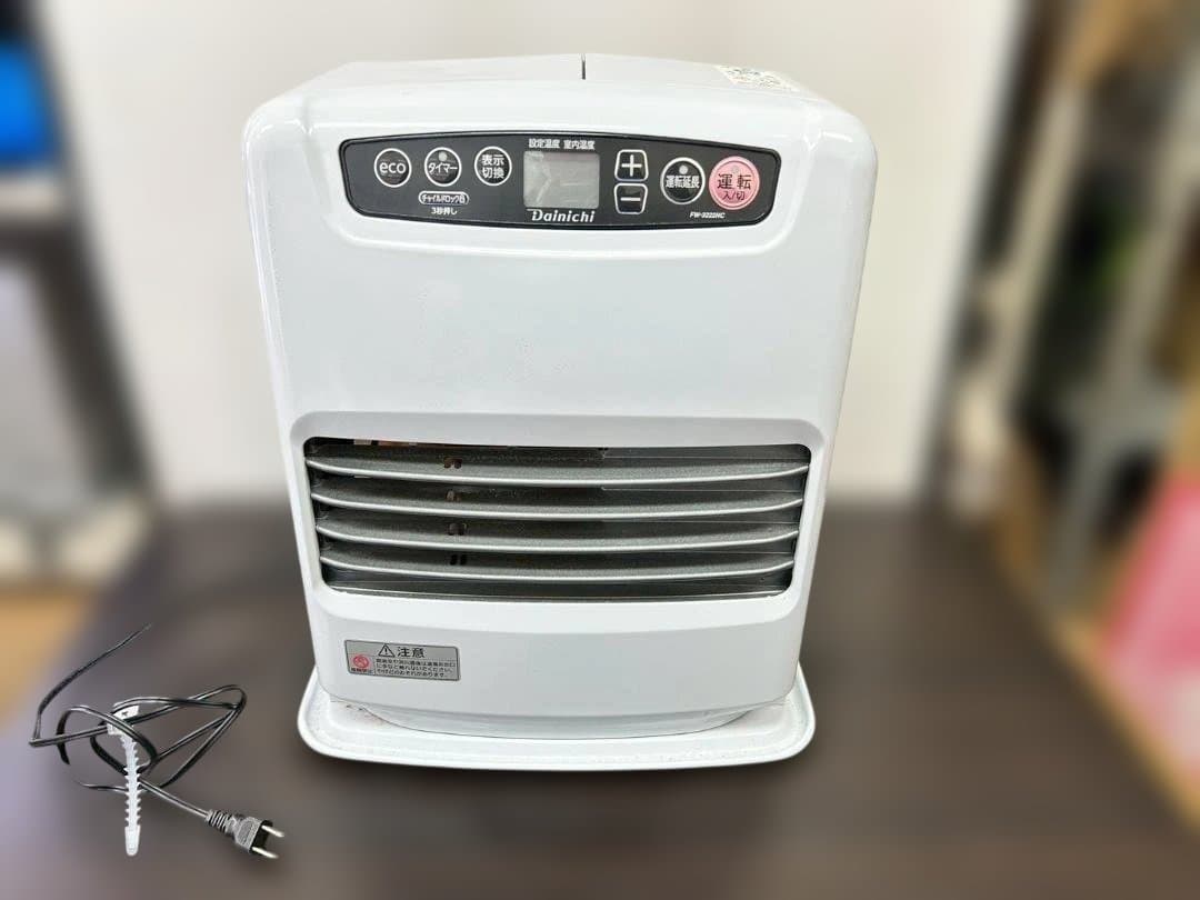 2022年製 ダイニチ 石油ファンヒーター FW-3222NC ホワイト - メルカリ