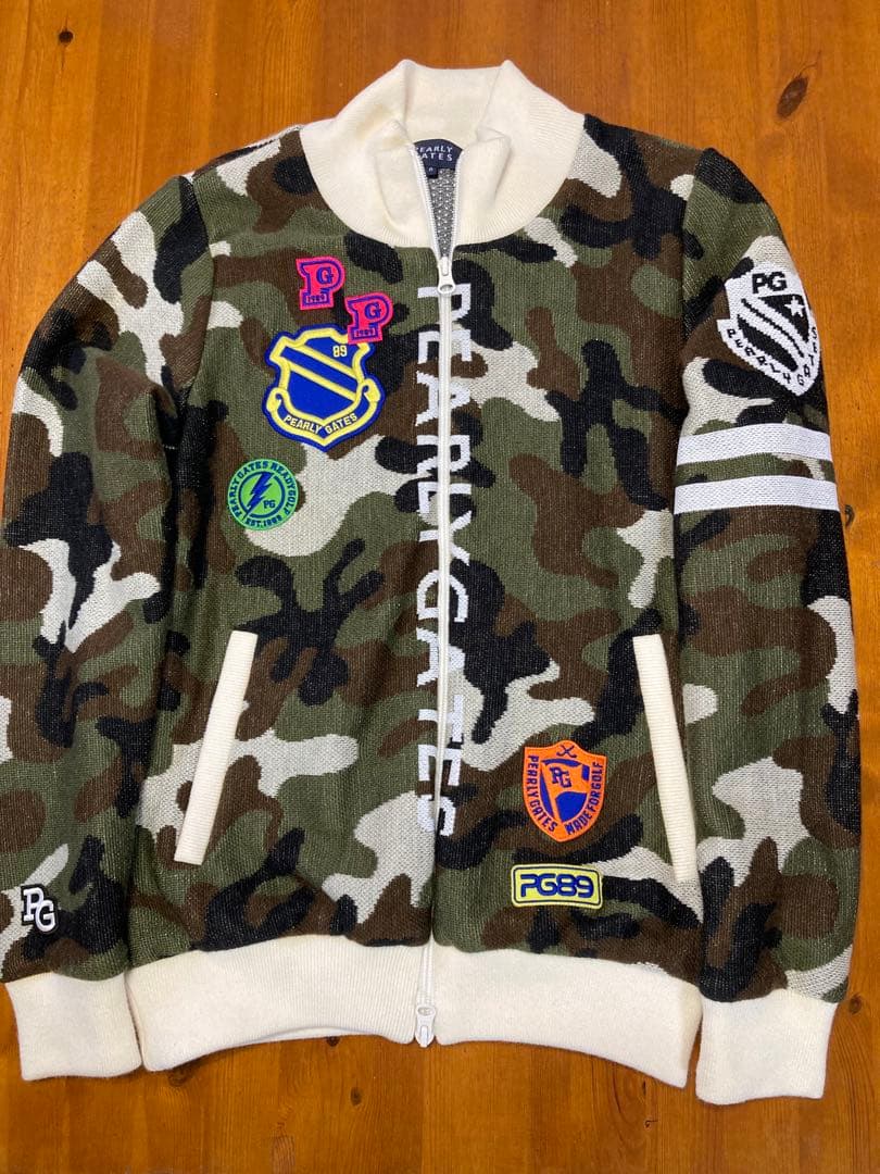 パーリーゲイツ アウター　サイズ0 ◎◎PEARLY GATES パーリーゲイツ 中綿入りストレッチブルゾン サイズ6