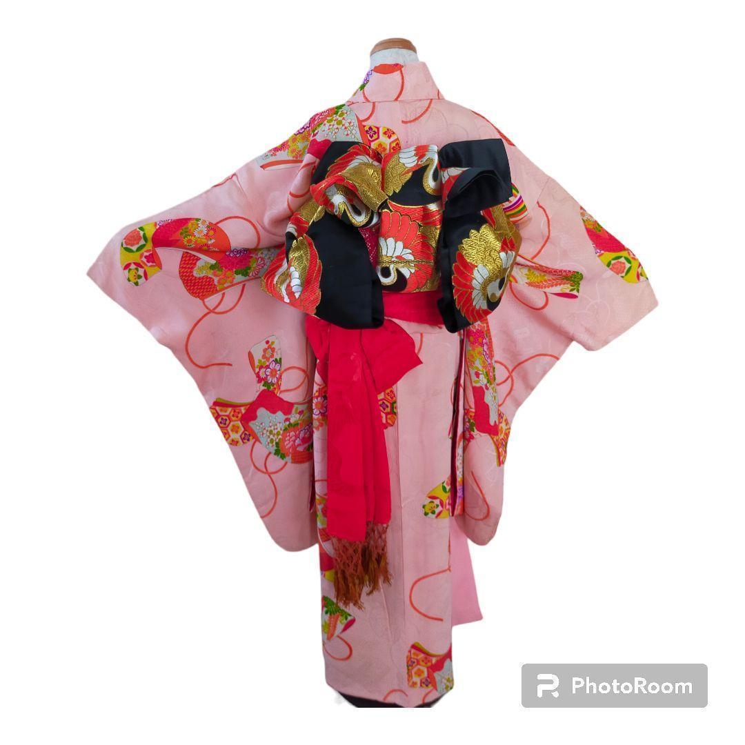 アンティーク 七五三 正絹 7歳 セット 081504 - メルカリ