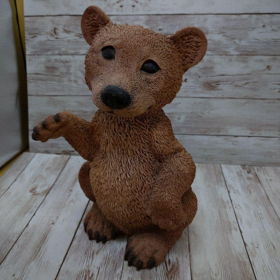 イタリア castagna（カスターニャ）社製 くまの置物 - メルカリ