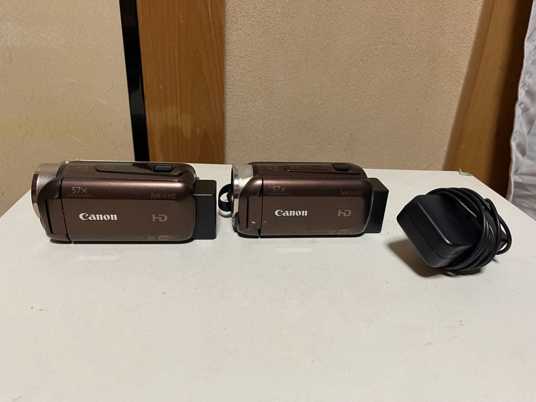 Canon iVIS HF R52 ビデオカメラ 2台まとめ売り Amazon | Canon デジタルビデオカメラ iVIS HF R52 ブラウン 光学32倍
