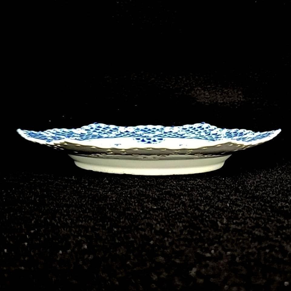 △美品△ロイヤルコペンハーゲン ブルーフルーテッド ダブルレース