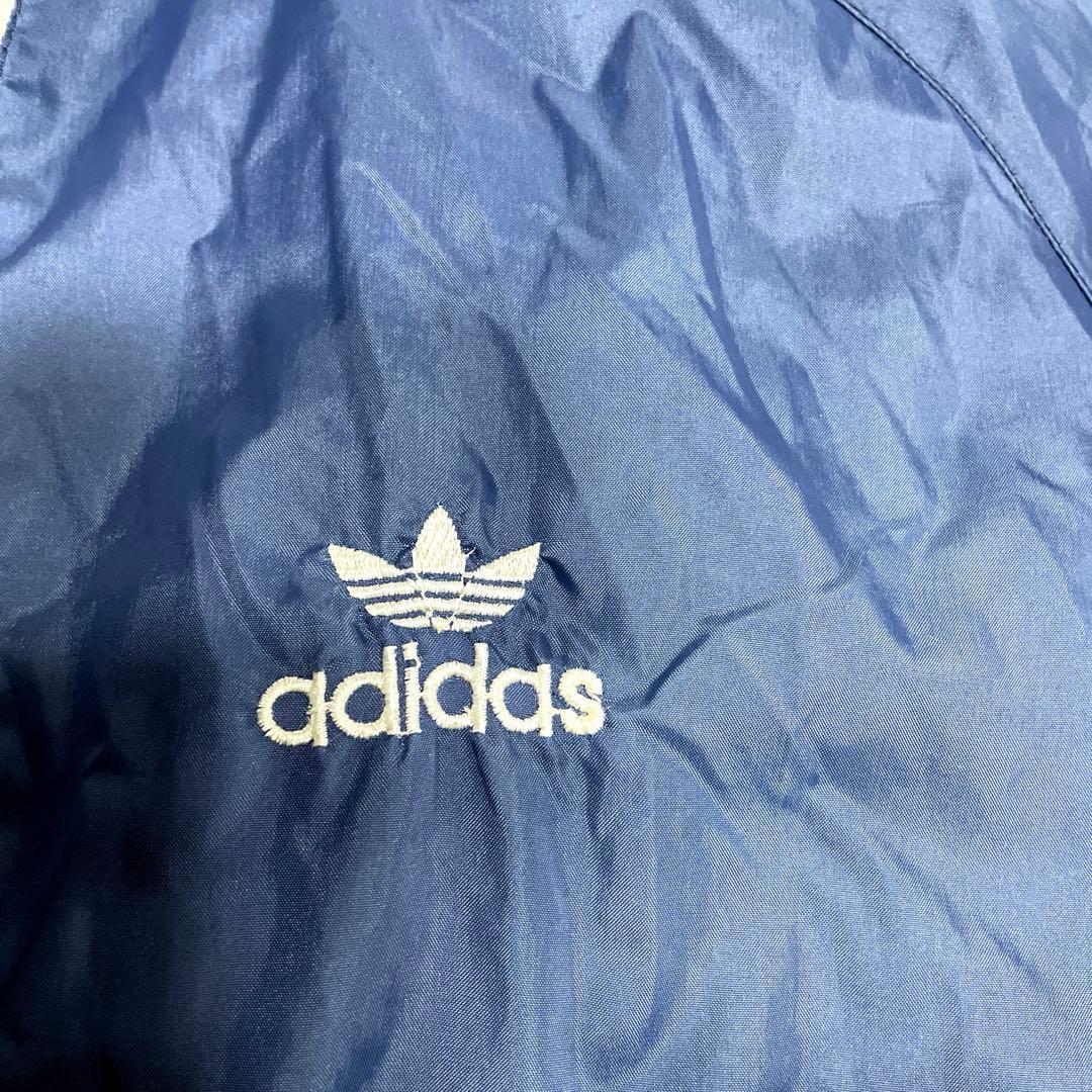 希少・ヴィンテージ】昭和adidas ネイビー ピステ・ウィンドブレーカー