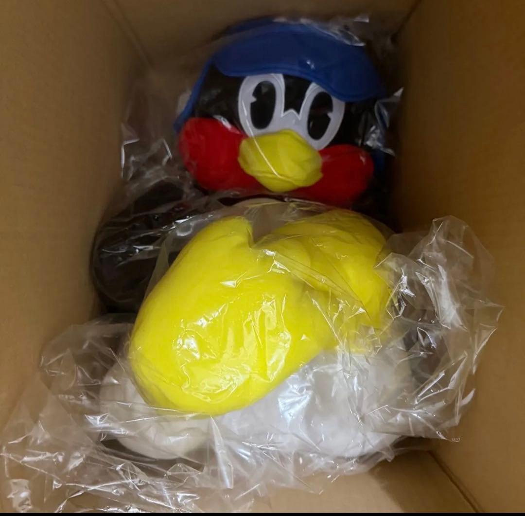 新品未開封 つば九郎 抱っこぬいぐるみ 特大 ヤクルトスワローズ