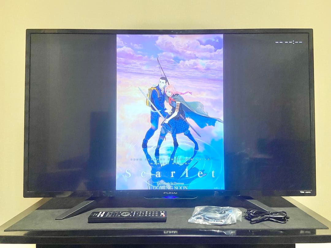 今だけ優待価格】FUNAI 43V型4K（2018）HDD内蔵・YouTube - メルカリ
